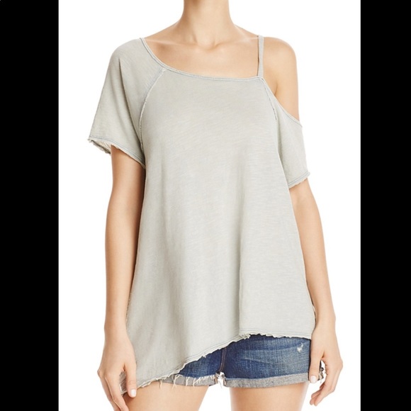 Free People Tops - Free People We The Free Coraline Tee In Mint Olive